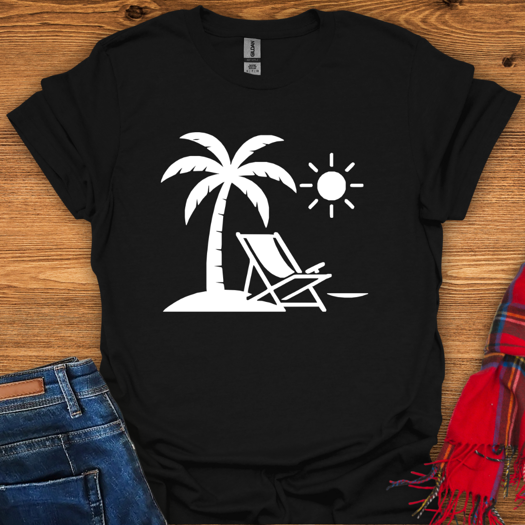 Palm Tree Paradise Relax T-Shirt