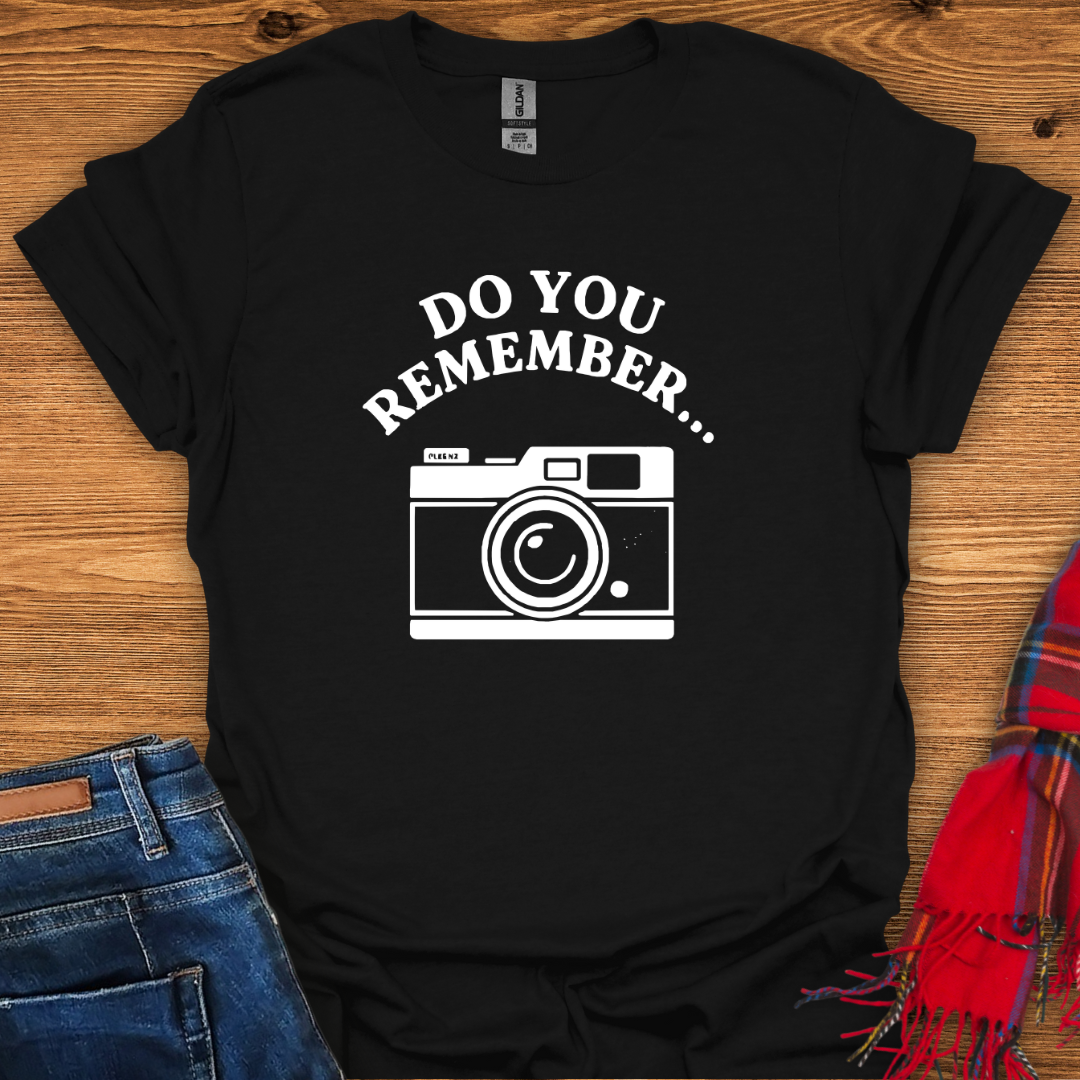 Retro Camera Memories T-Shirt