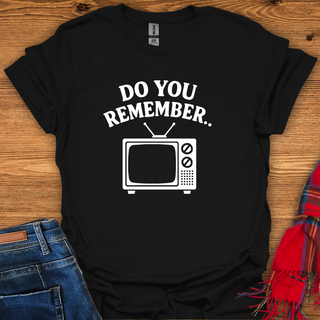 Retro TV Memories T-Shirt