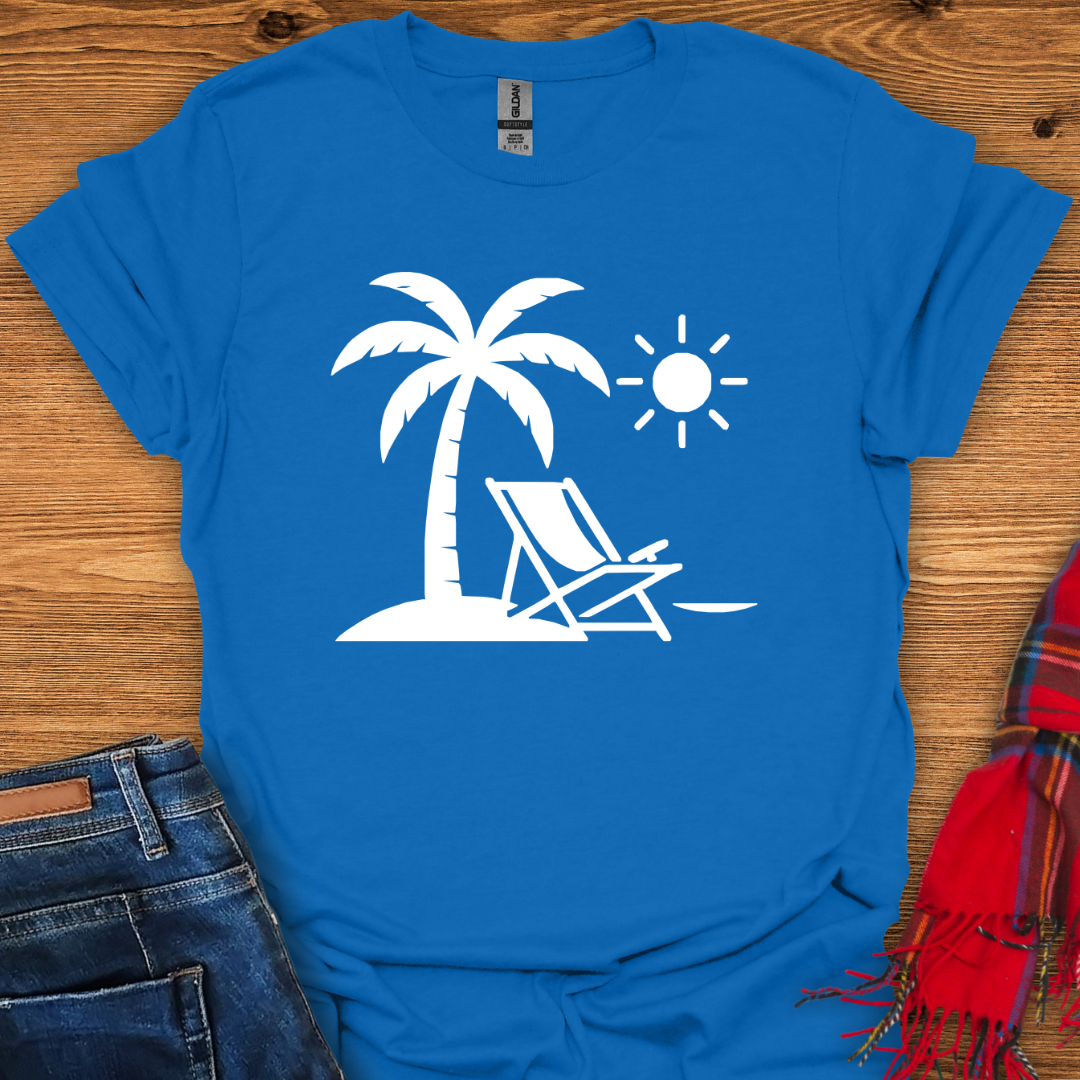 Palm Tree Paradise Relax T-Shirt