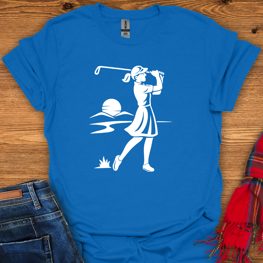 Sunset Golfer T-Shirt