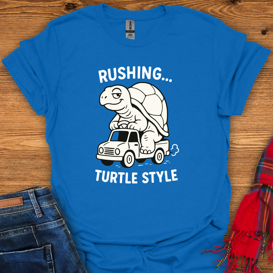 Rushing Turtle Style T-Shirt