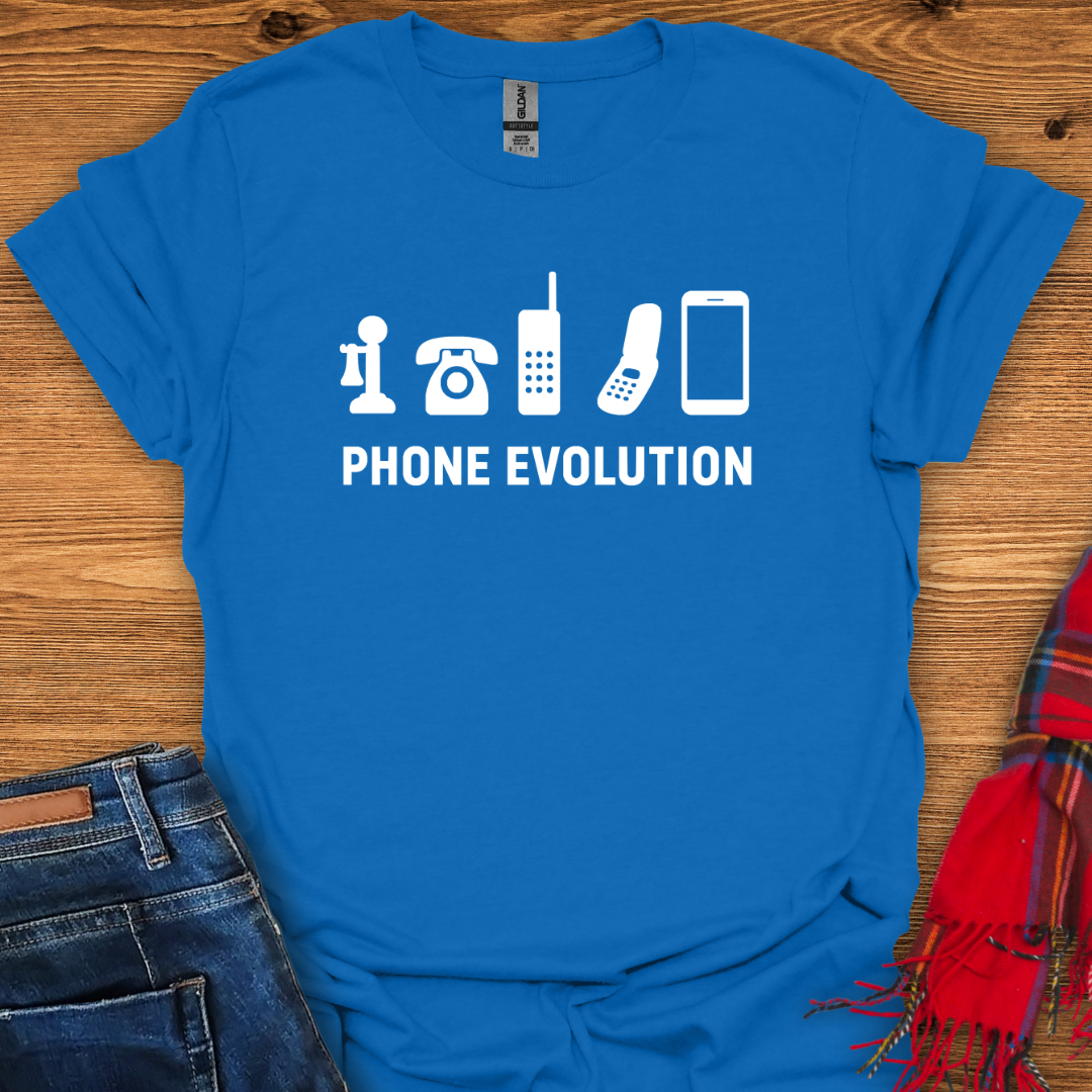 Phone Evolution T-Shirt