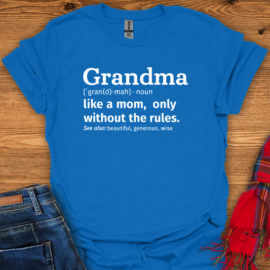 Rule-Free Grandma T-Shirt