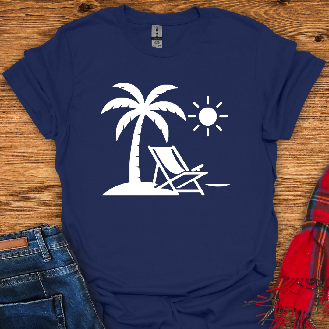 Palm Tree Paradise Relax T-Shirt