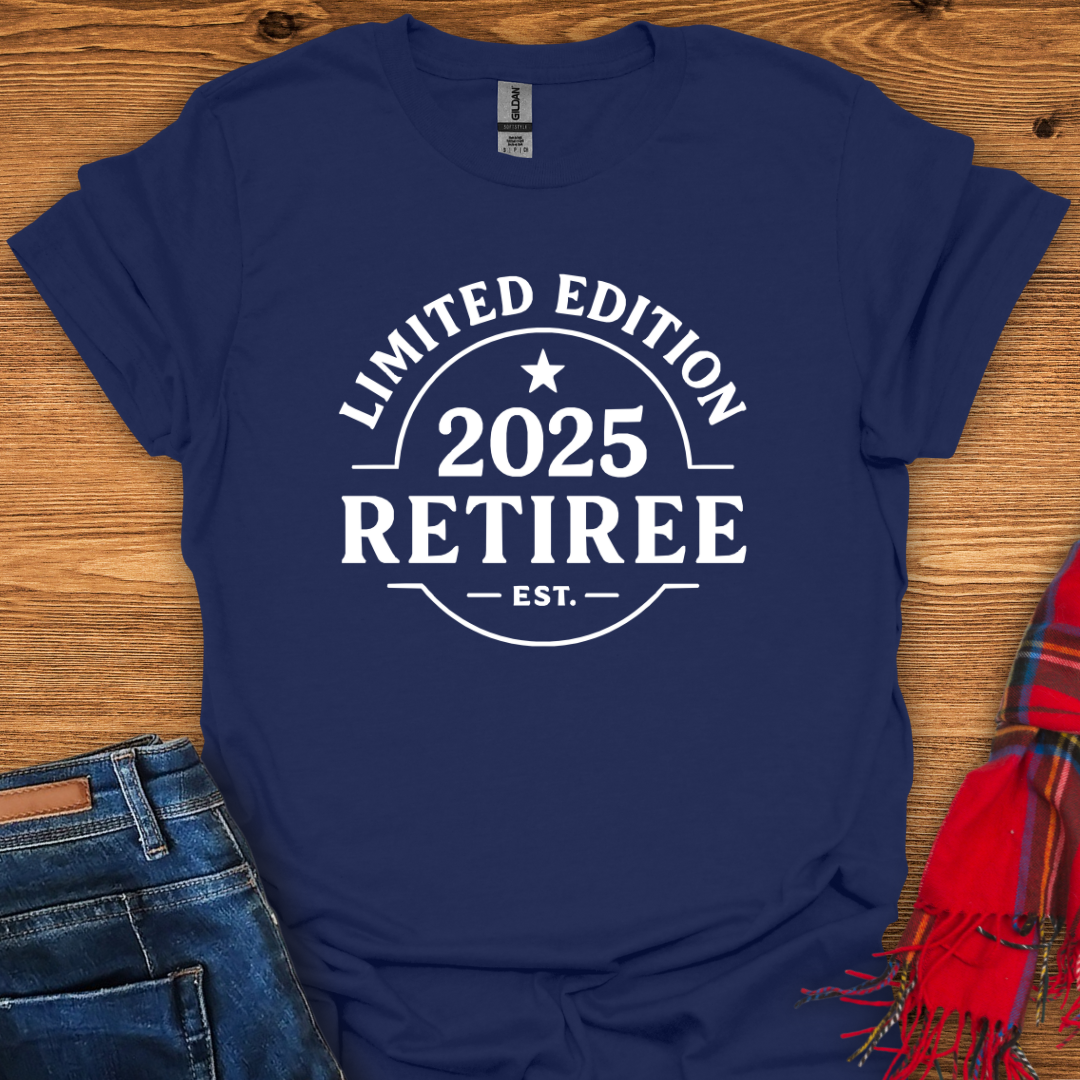 2025 Retiree T-Shirt