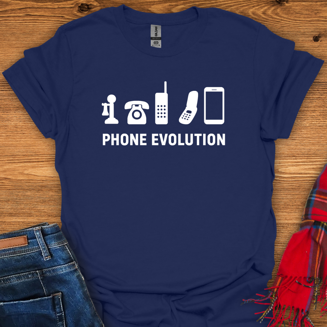 Phone Evolution T-Shirt
