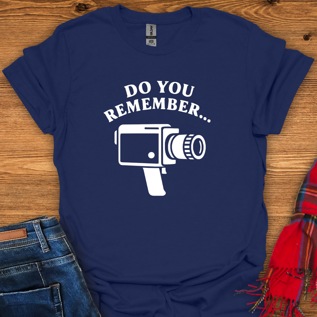 Retro Camcorder T-Shirt