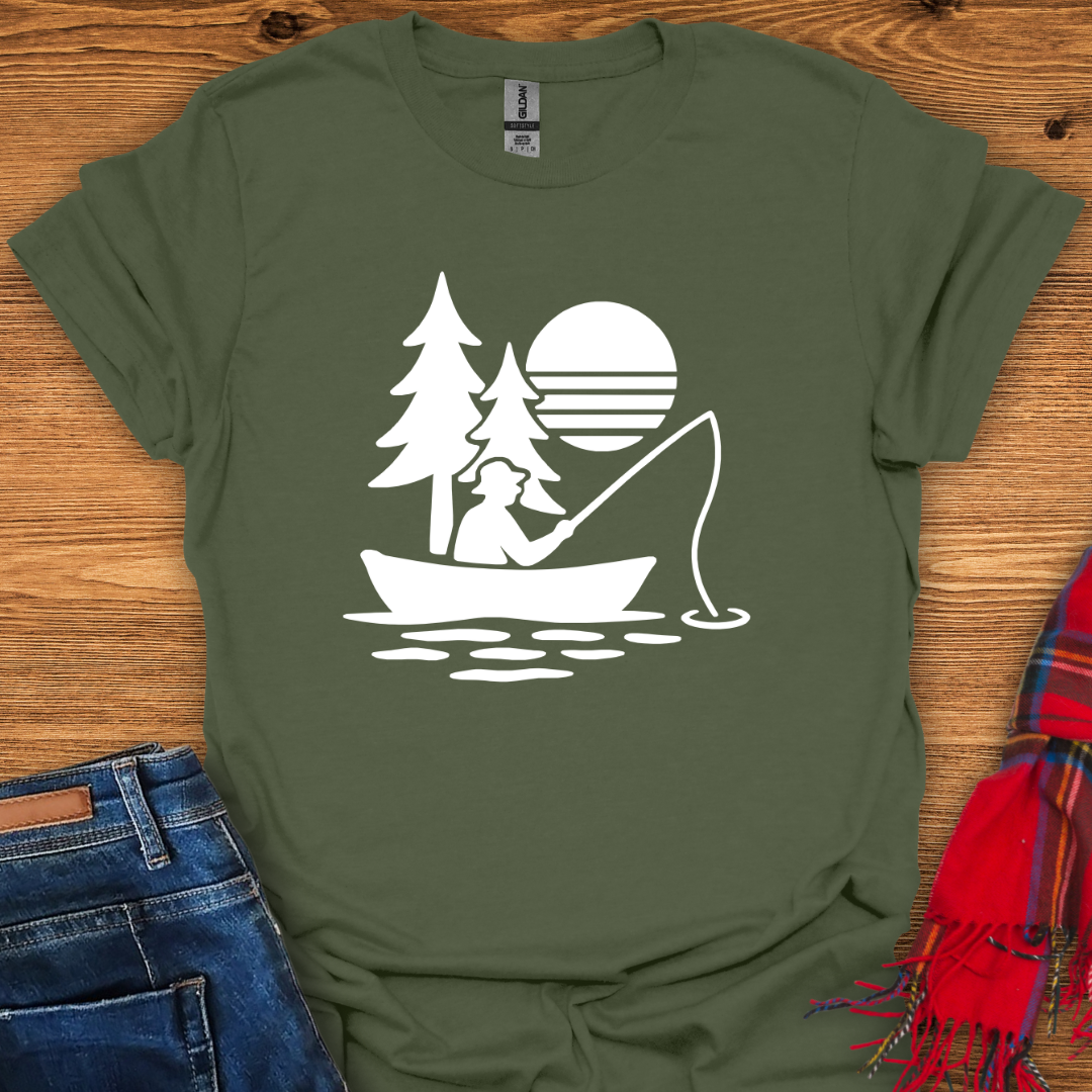 Sunset Fishing T-Shirt