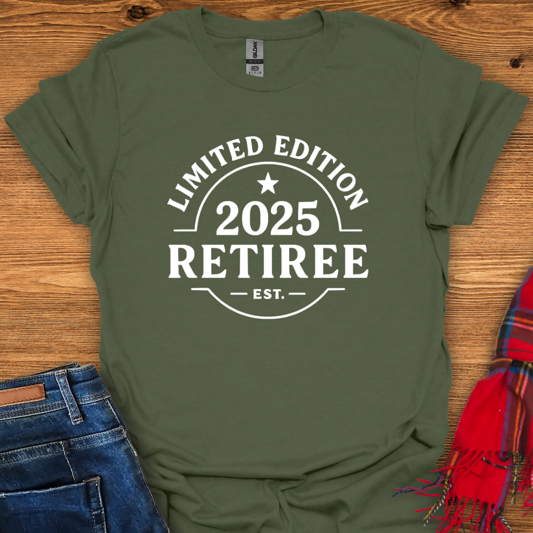 2025 Retiree T-Shirt