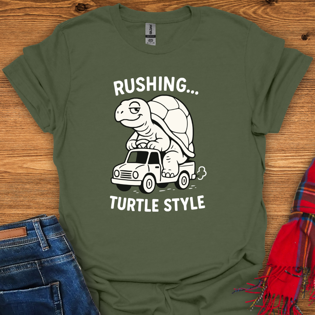 Rushing Turtle Style T-Shirt