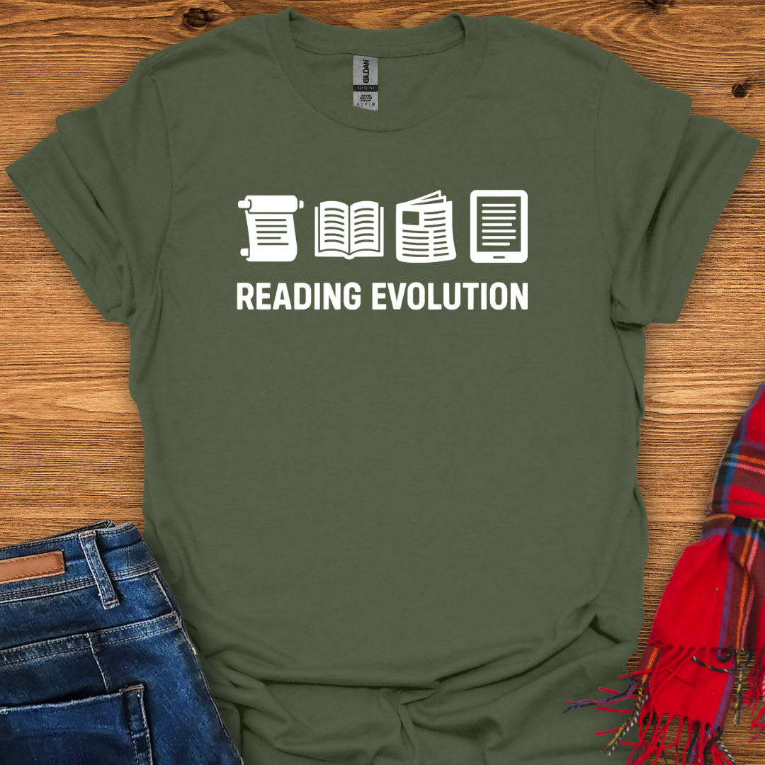 Reading Evolution T-Shirt