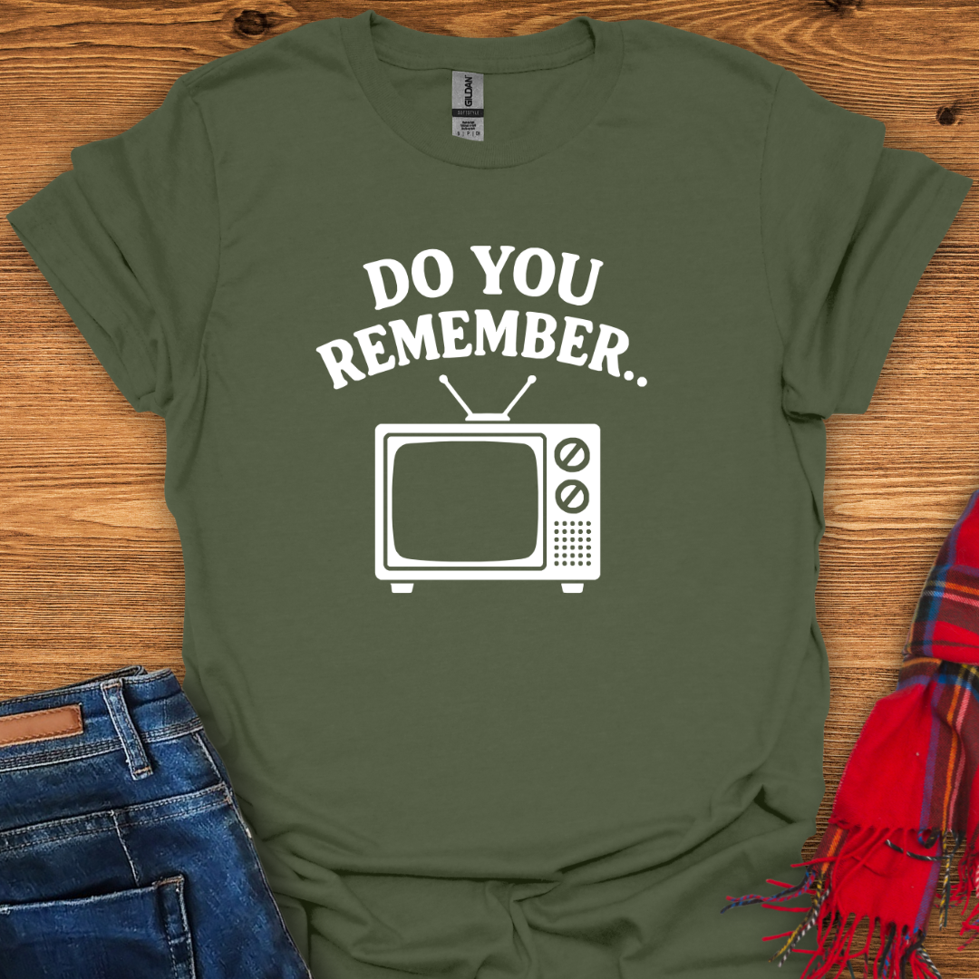 Retro TV Memories T-Shirt