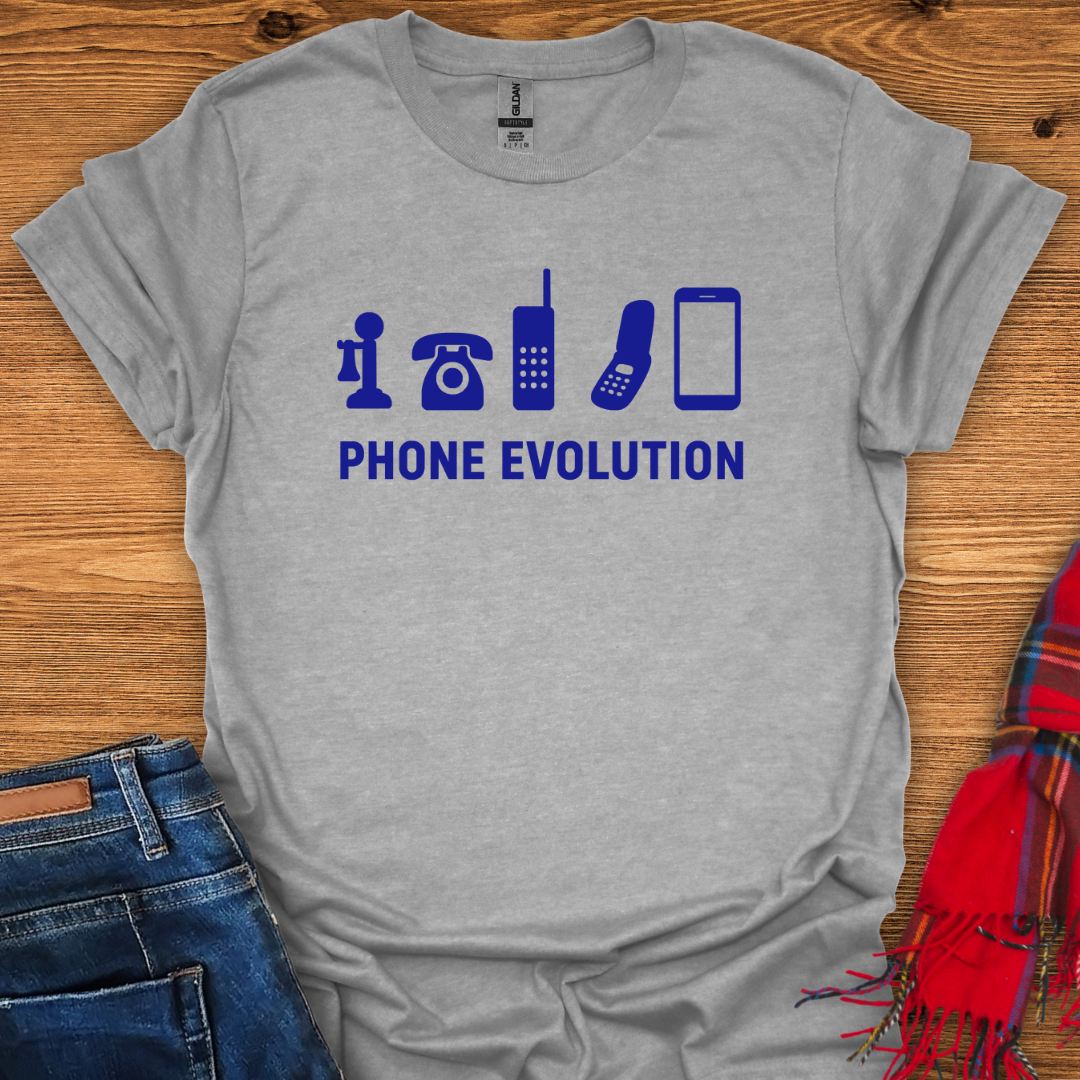 Phone Evolution T-Shirt