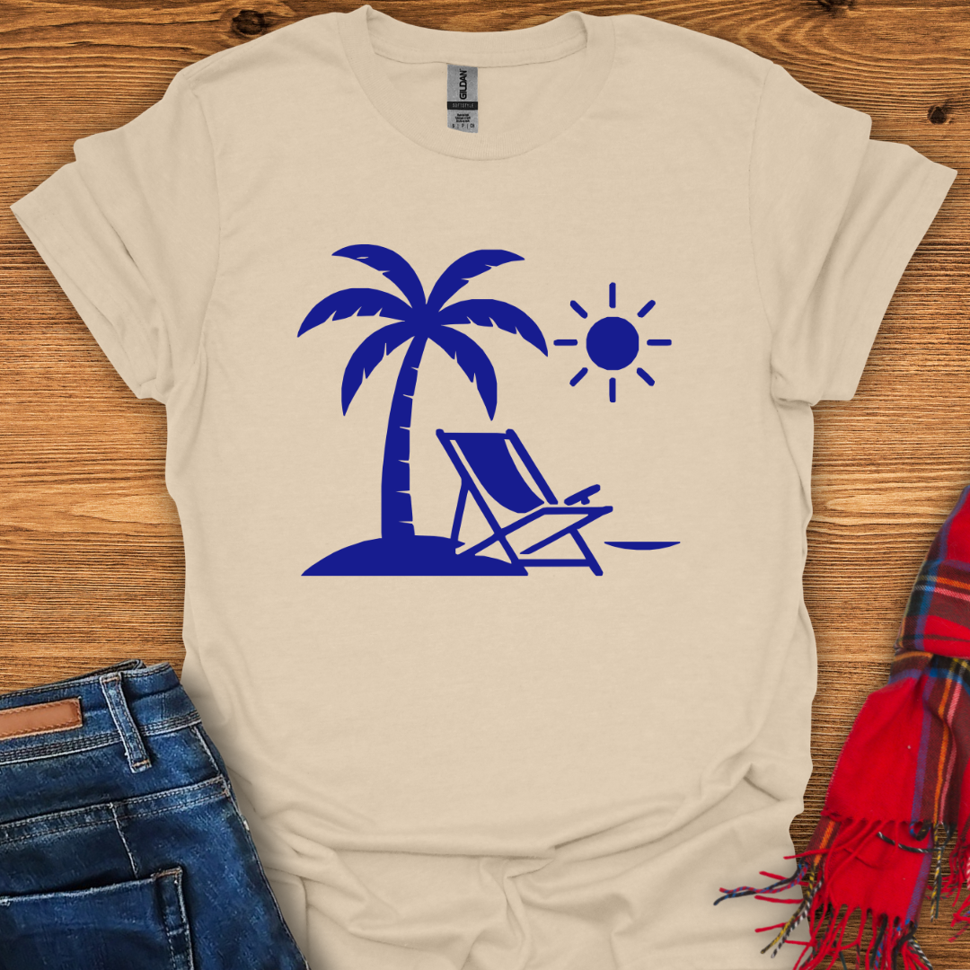 Palm Tree Paradise Relax T-Shirt