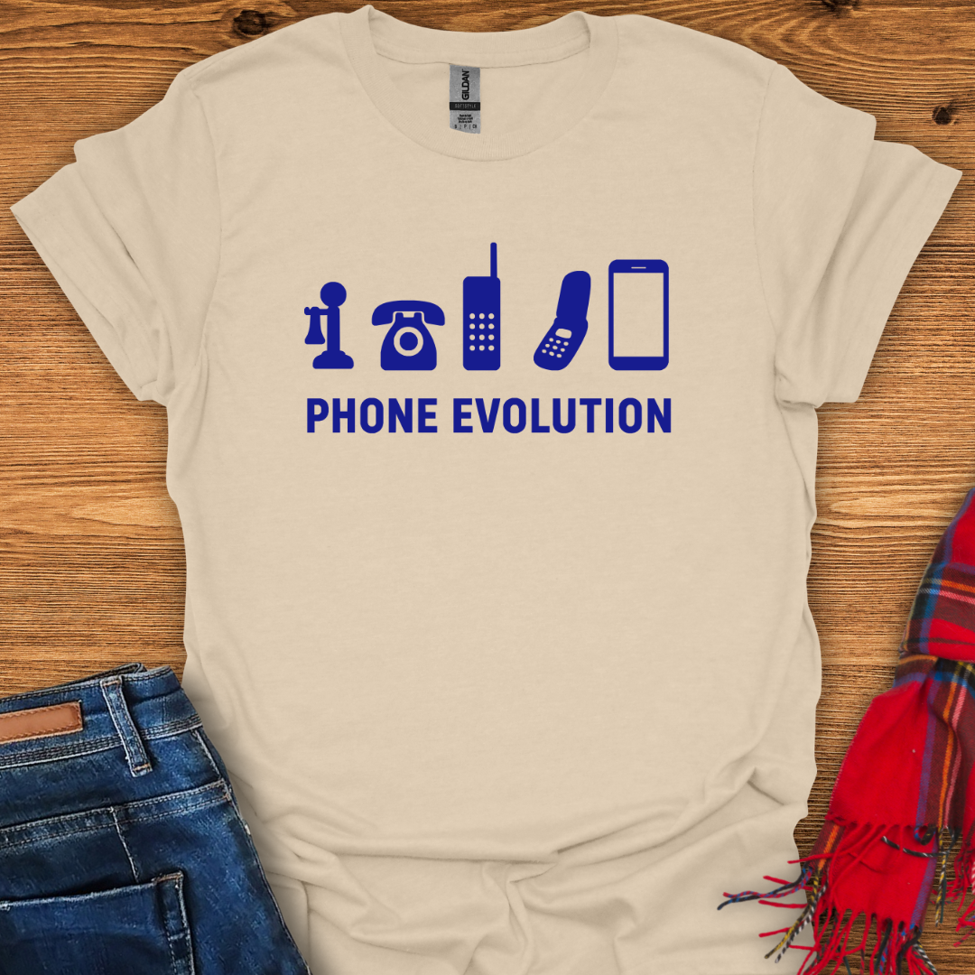 Phone Evolution T-Shirt