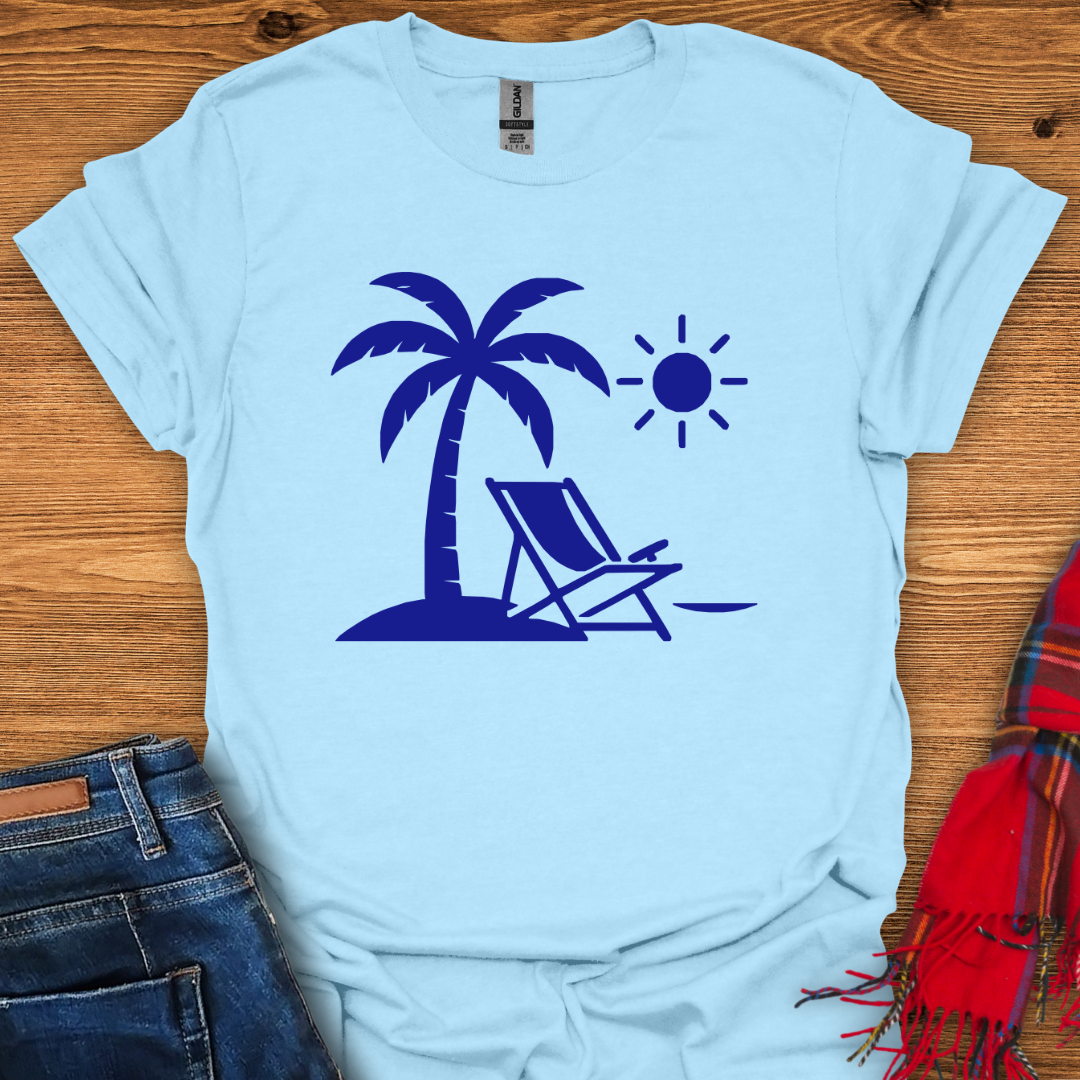 Palm Tree Paradise Relax T-Shirt