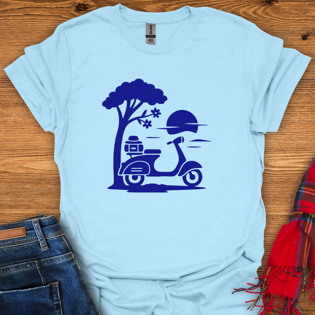 Scooter Sunset T-Shirt