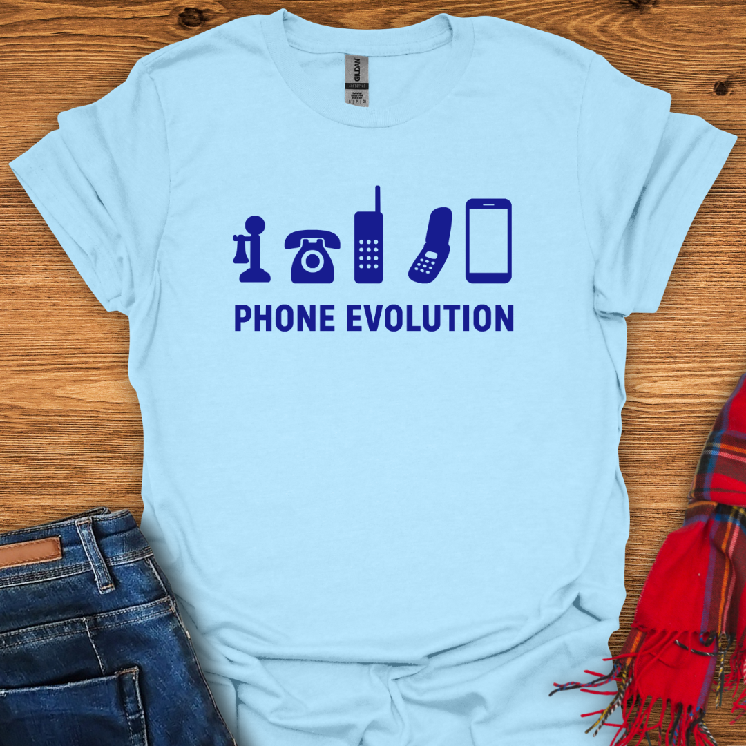 Phone Evolution T-Shirt