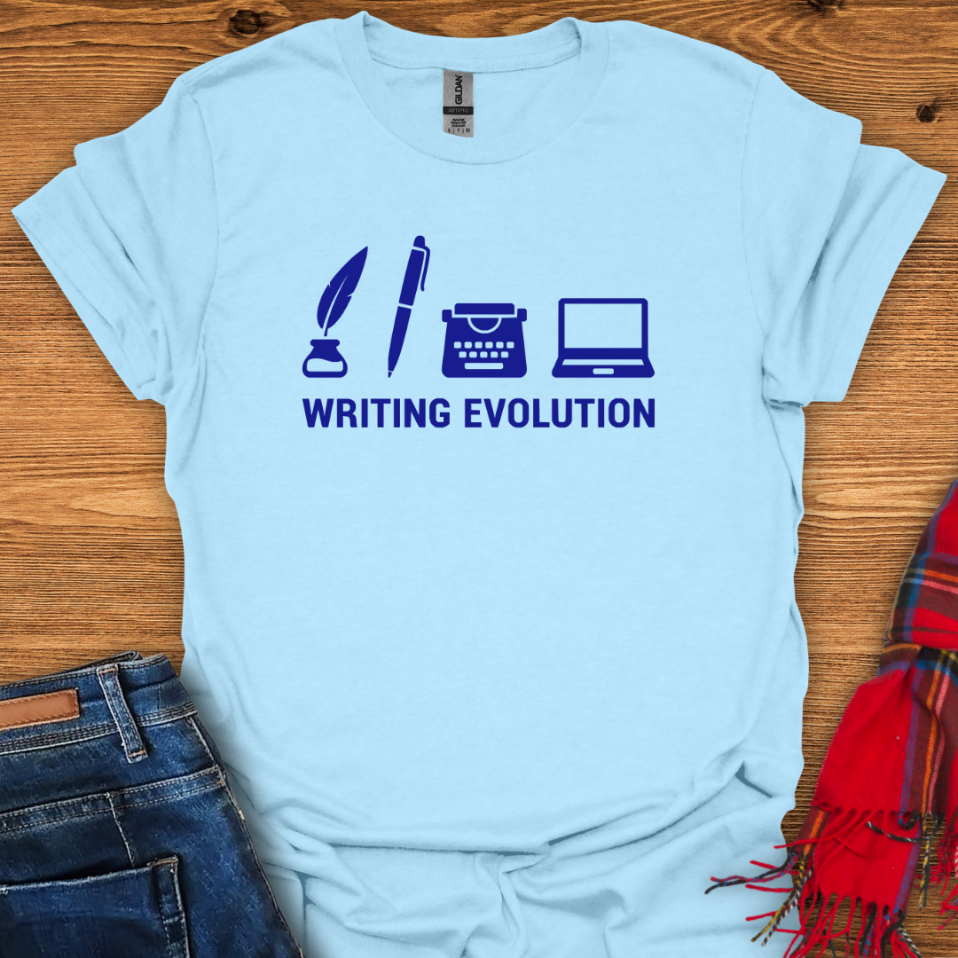 Writing Evolution T-Shirt