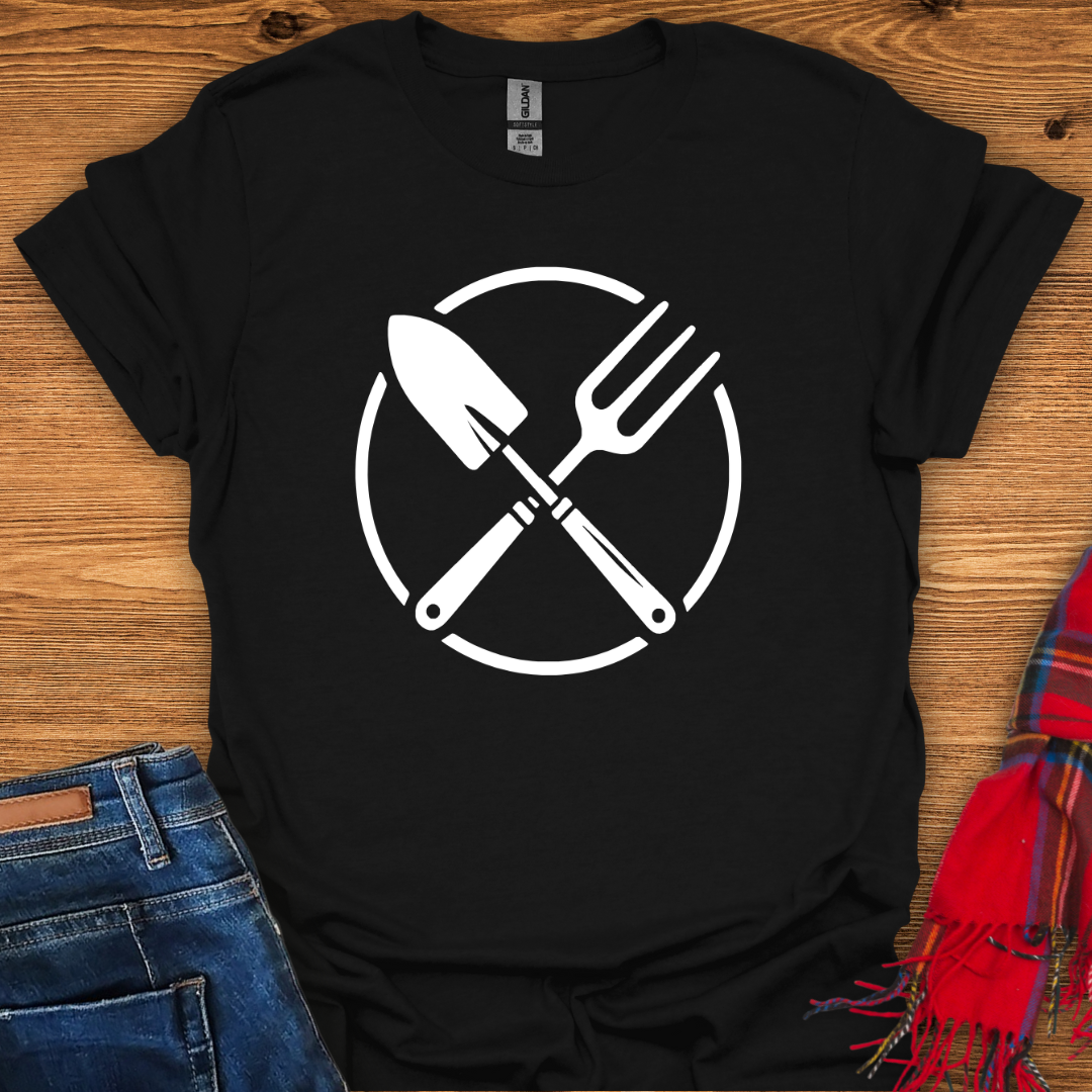 Garden Tools Emblem T-Shirt