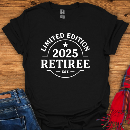 2025 Retiree T-Shirt