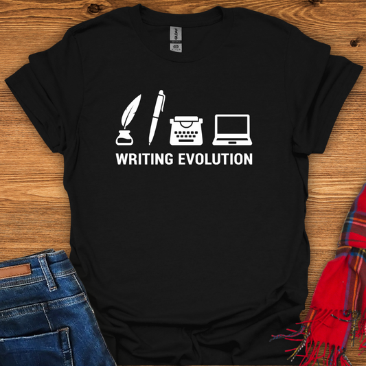 Writing Evolution T-Shirt