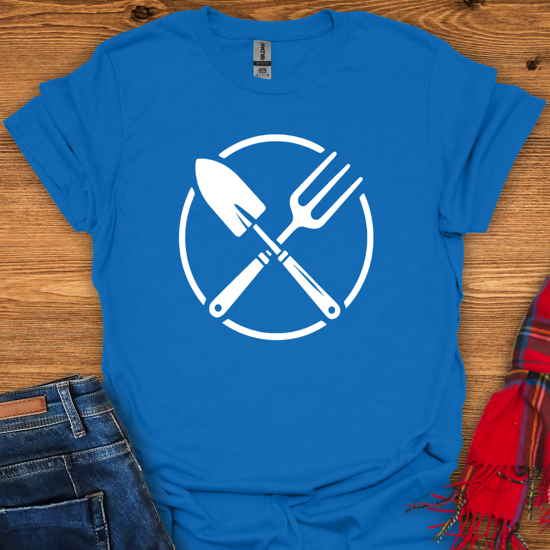 Garden Tools Emblem T-Shirt