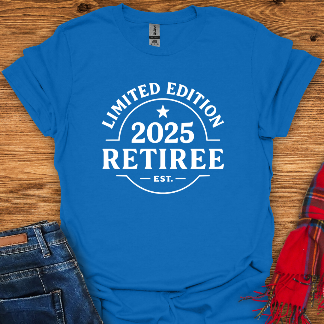 2025 Retiree T-Shirt