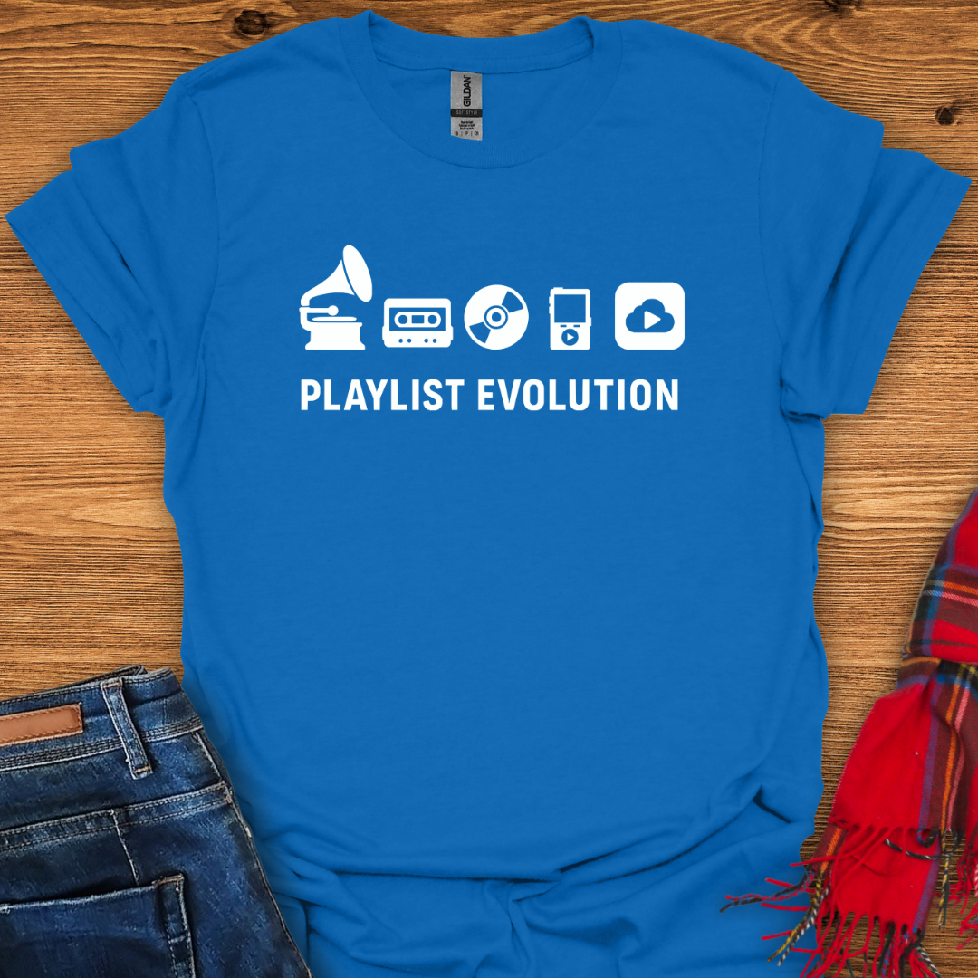 Playlist Evolution T-Shirt