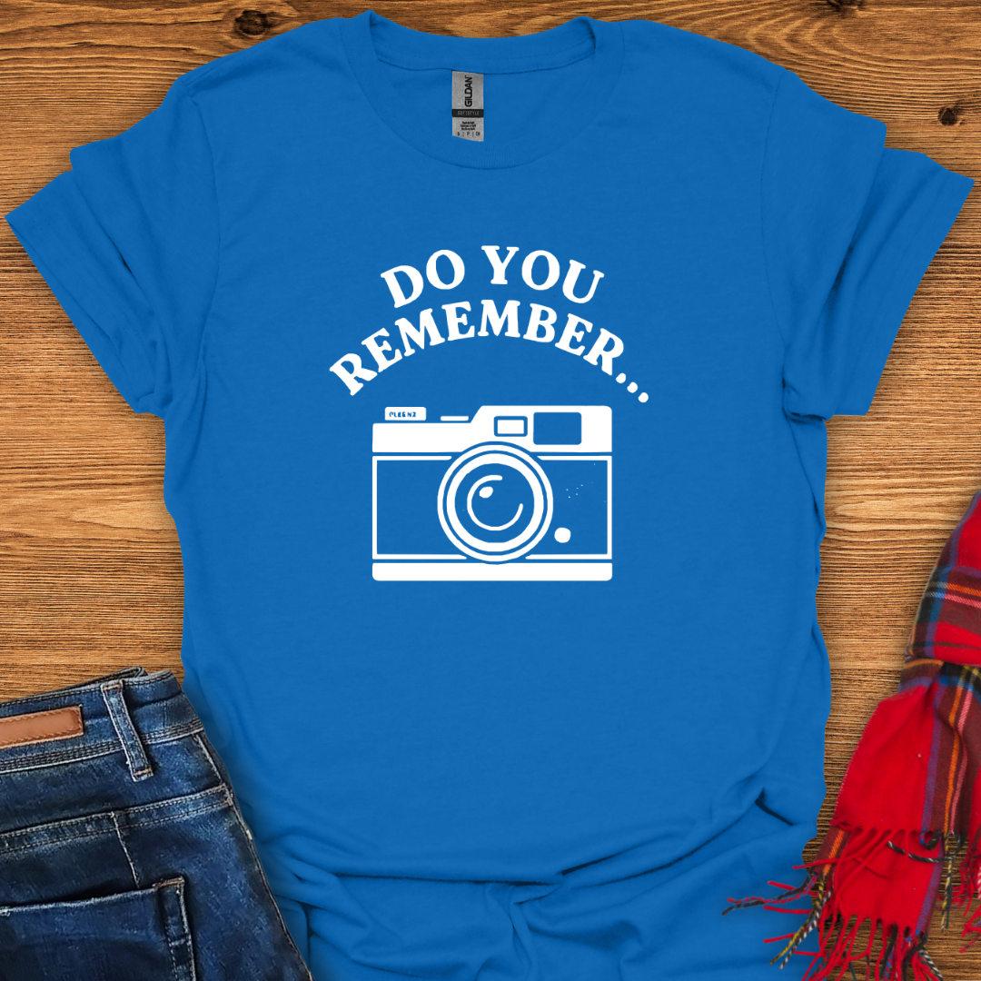 Retro Camera Memories T-Shirt