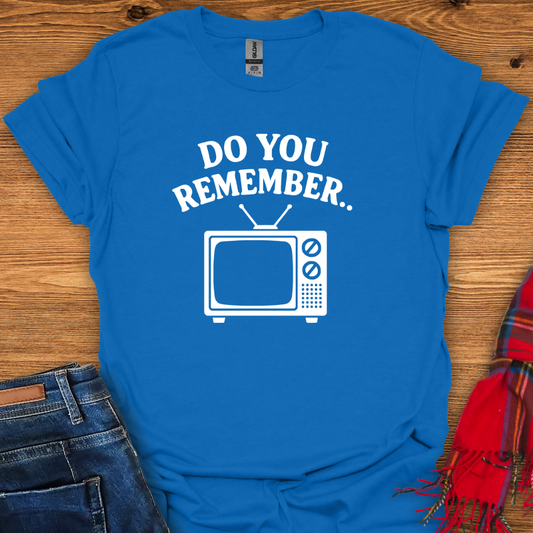 Retro TV Memories T-Shirt