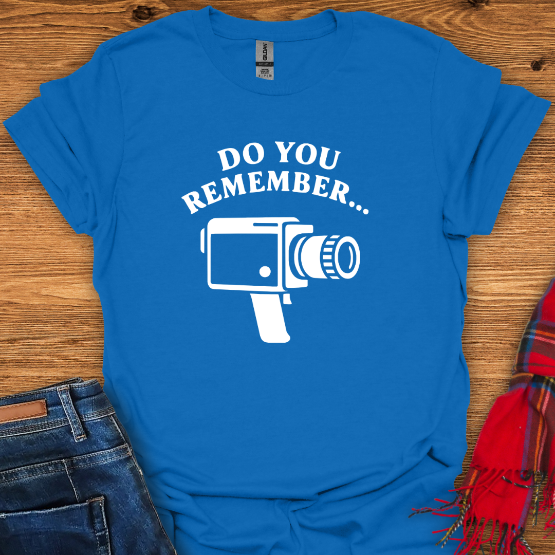 Retro Camcorder T-Shirt
