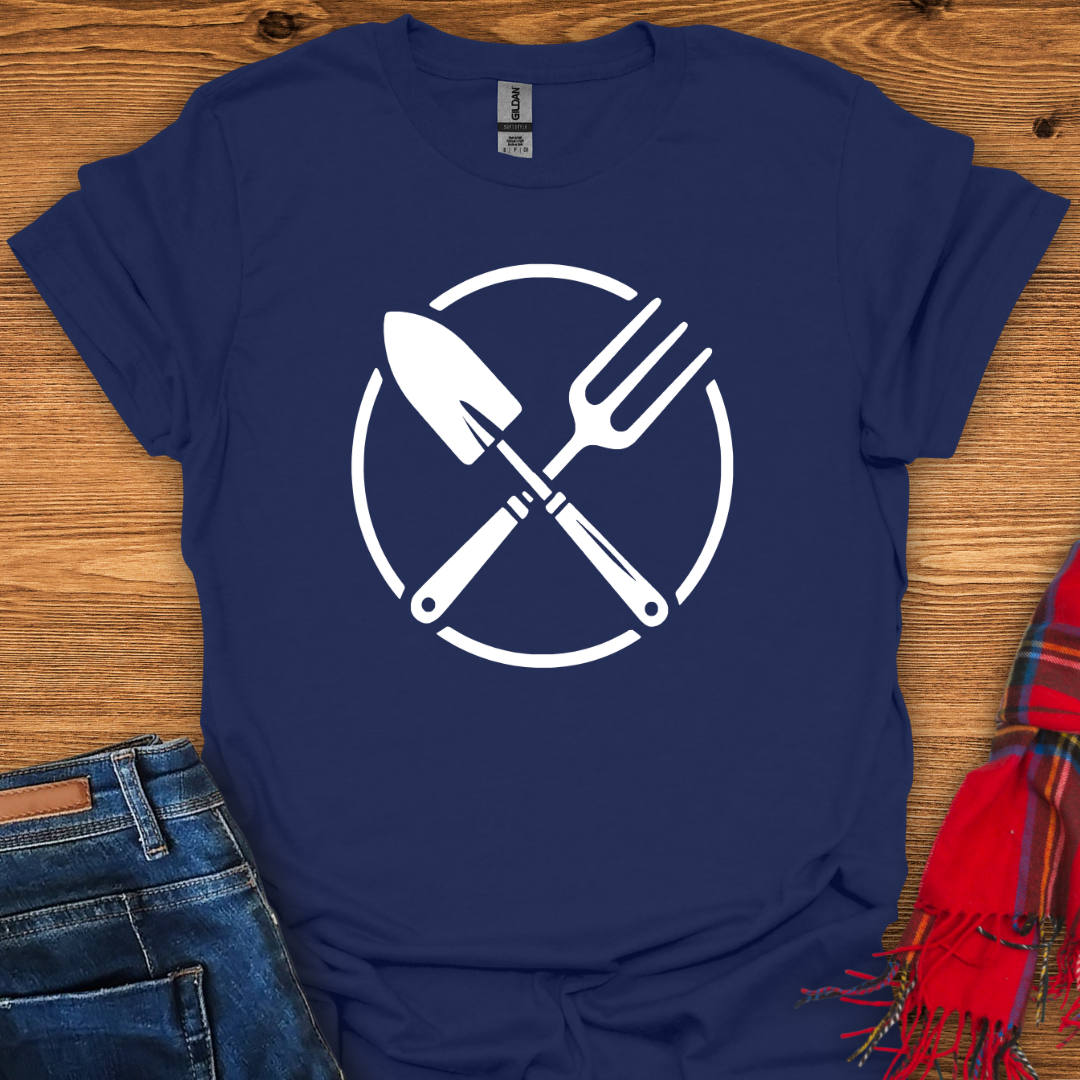 Garden Tools Emblem T-Shirt