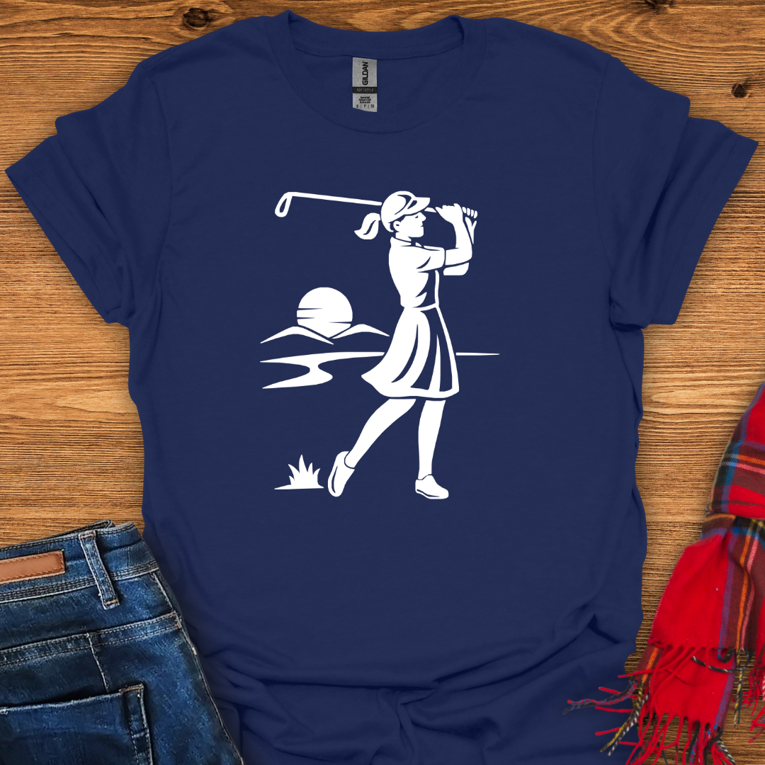 Sunset Golfer T-Shirt