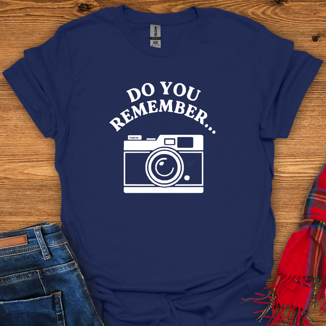 Retro Camera Memories T-Shirt