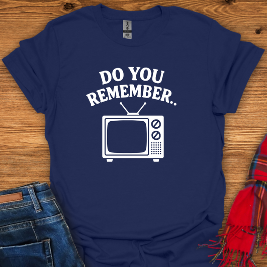 Retro TV Memories T-Shirt