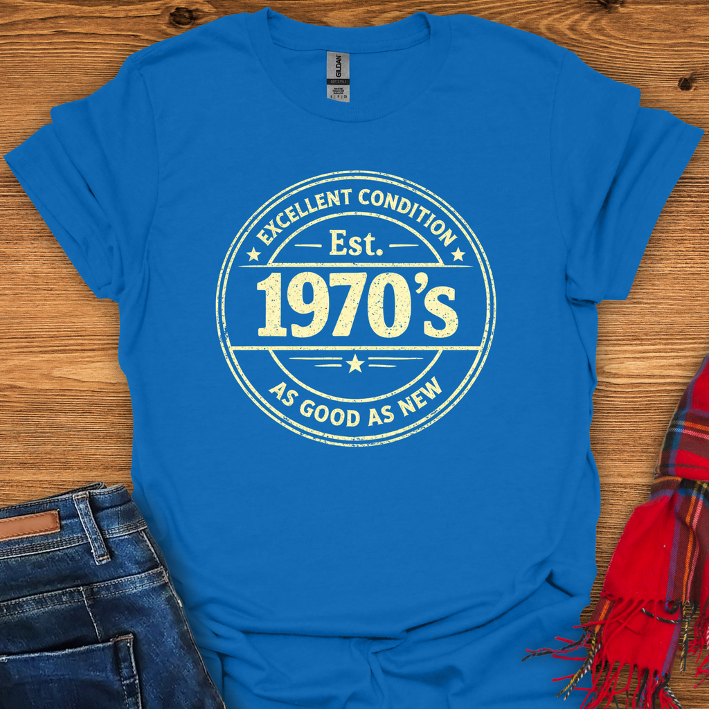 1970s Good As New T-Shirt