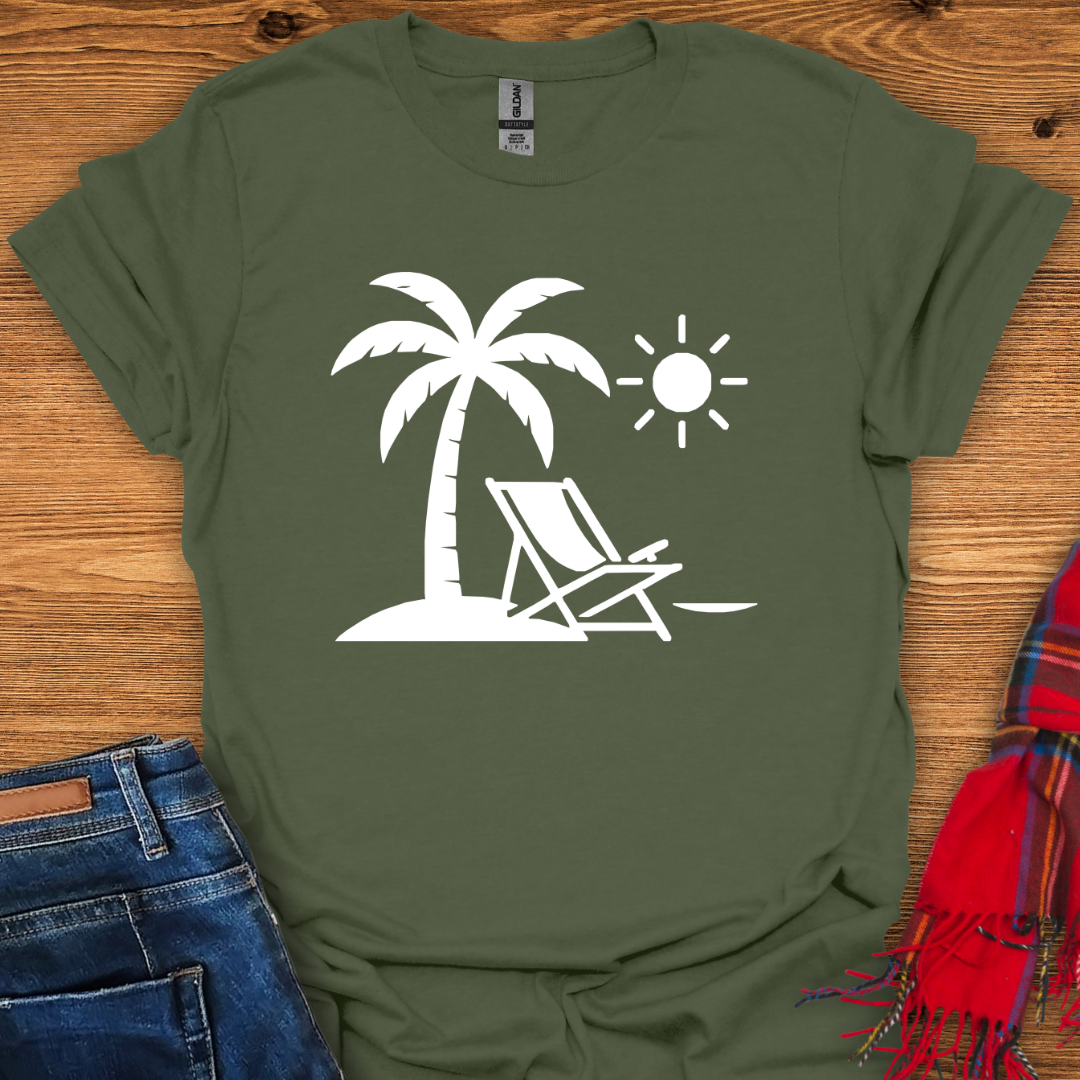 Palm Tree Paradise Relax T-Shirt