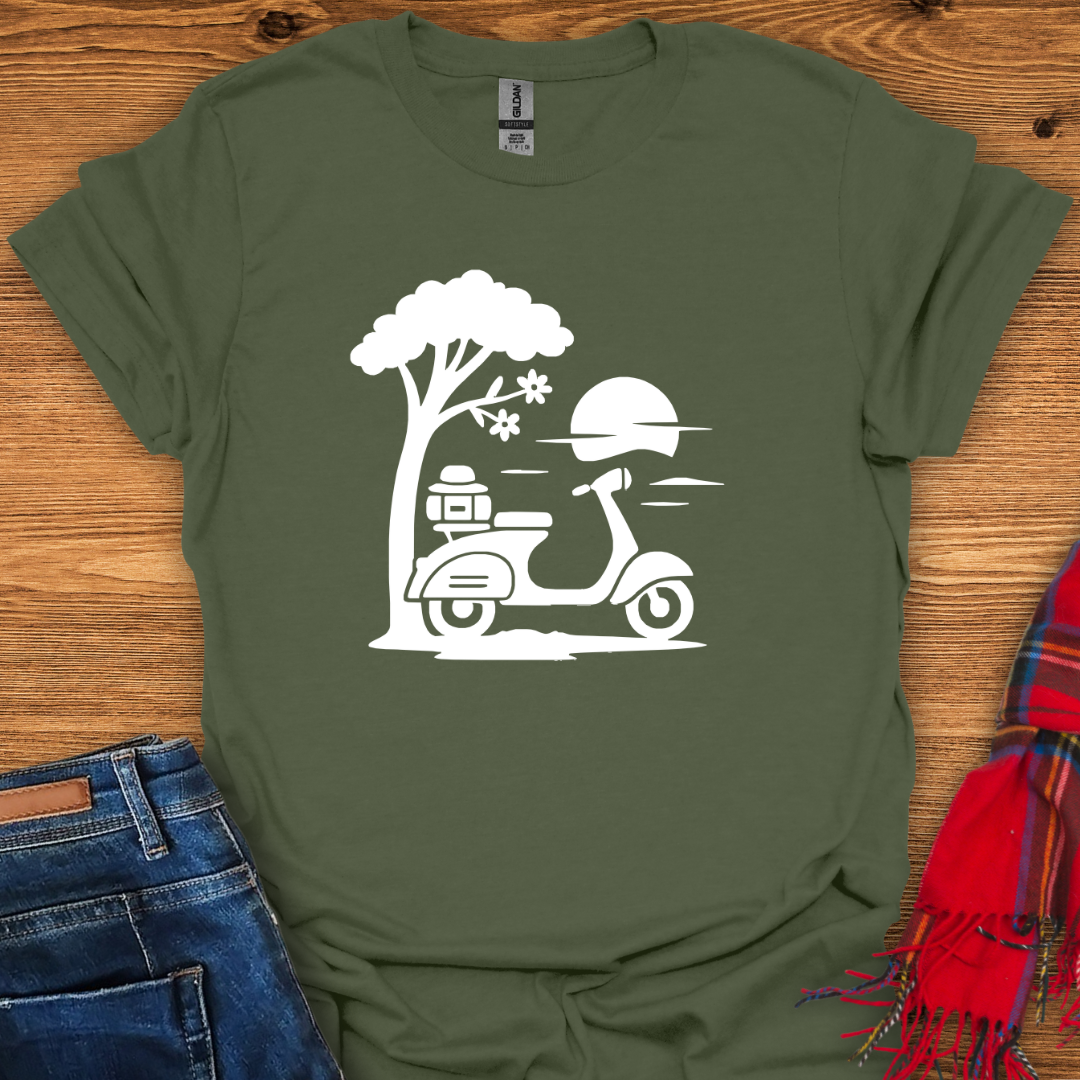 Scooter Sunset T-Shirt