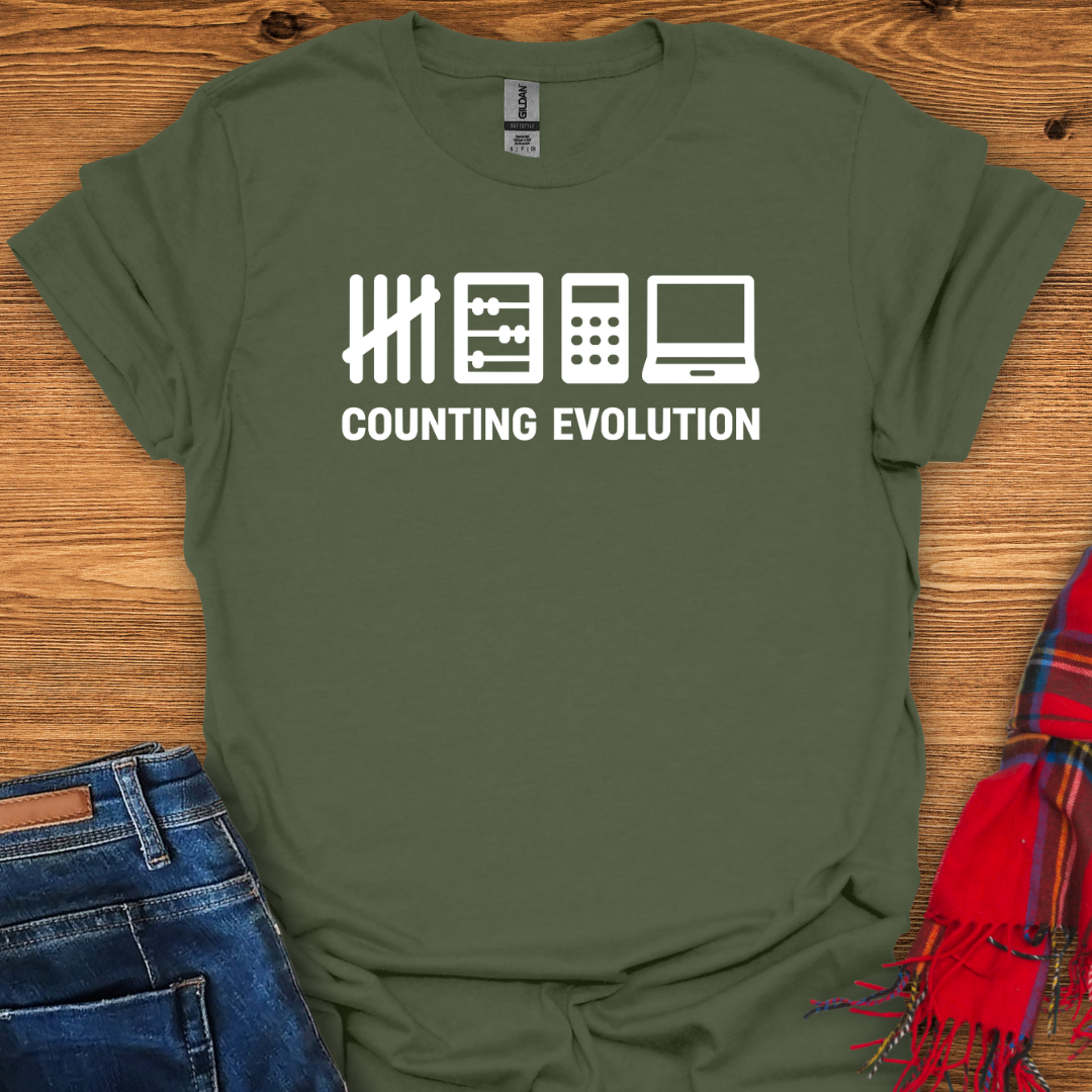 Counting Evolution T-Shirt