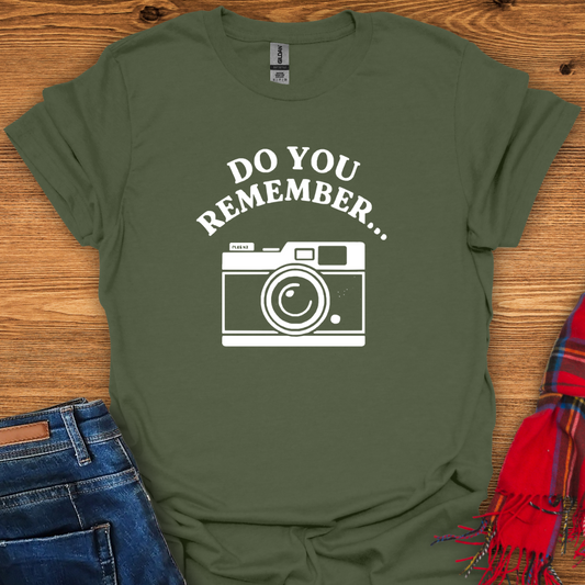 Retro Camera Memories T-Shirt