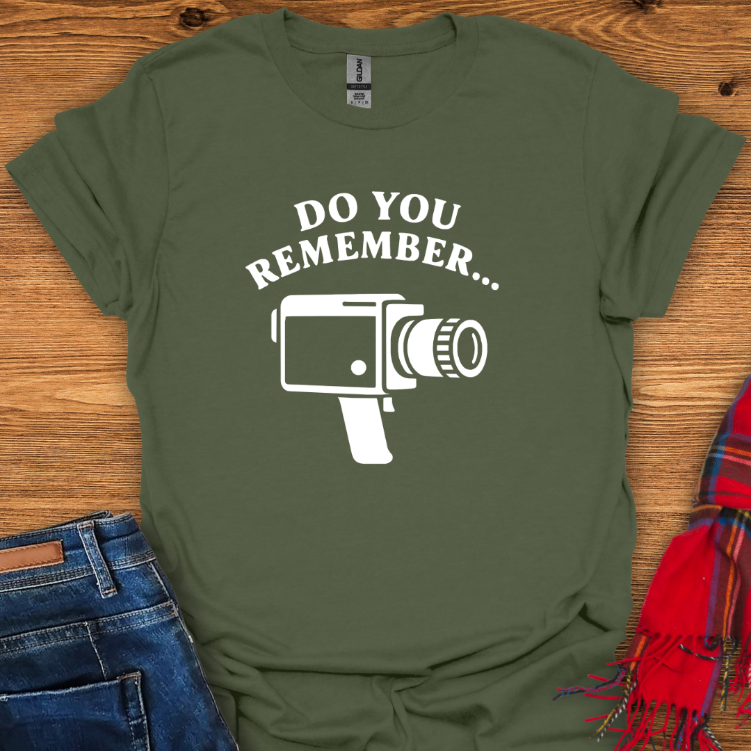 Retro Camcorder T-Shirt