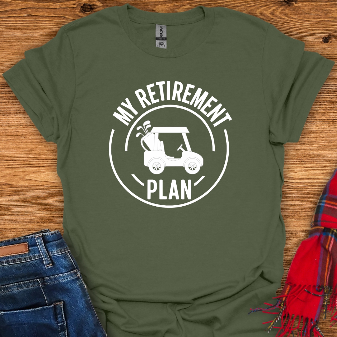 Golf Cart Plan T-Shirt