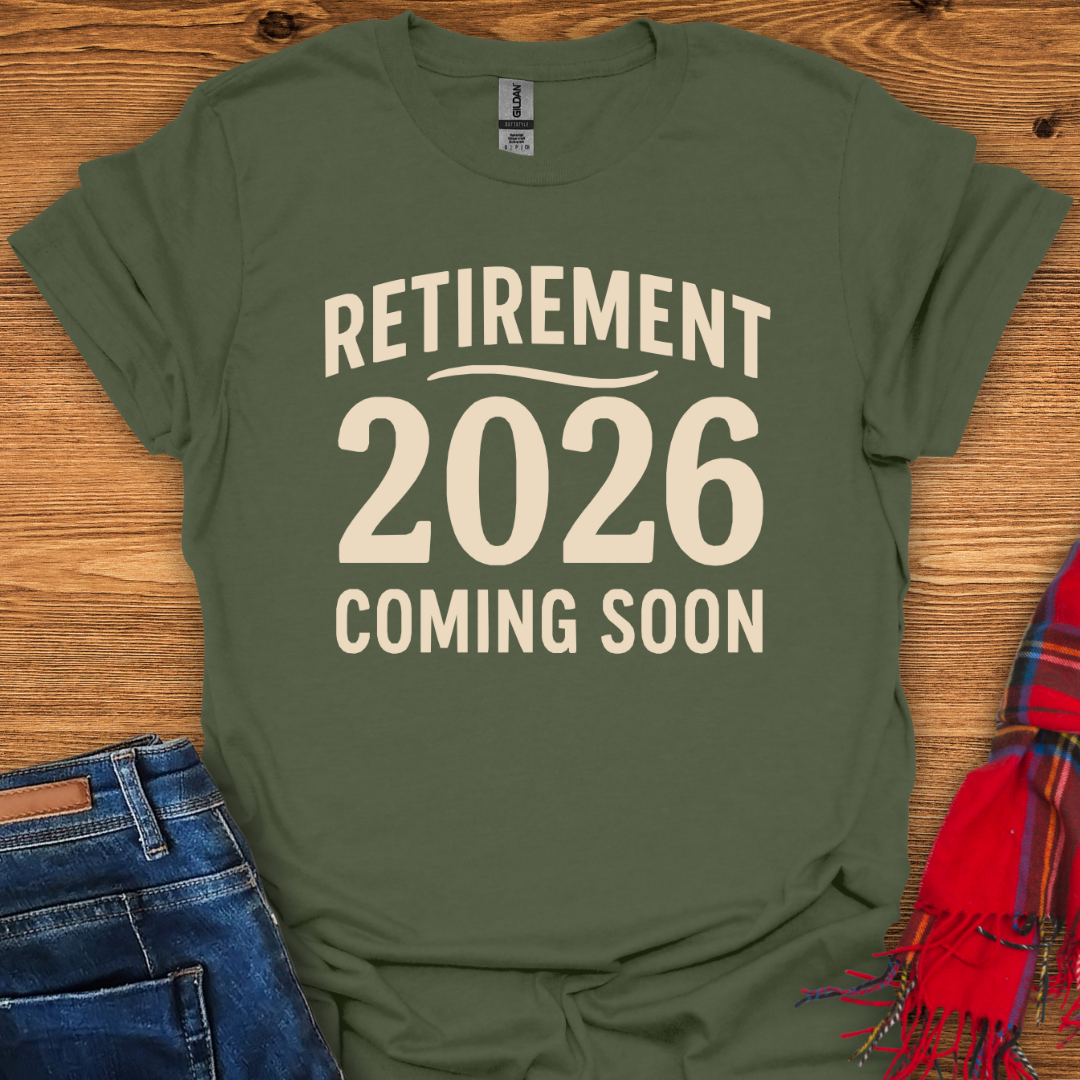 2026 Retiree T-Shirt