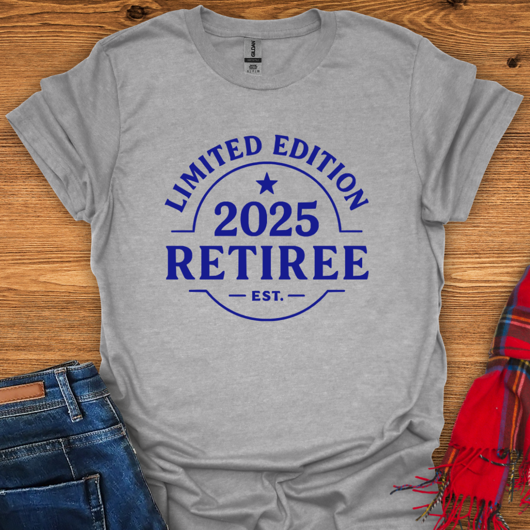 2025 Retiree T-Shirt