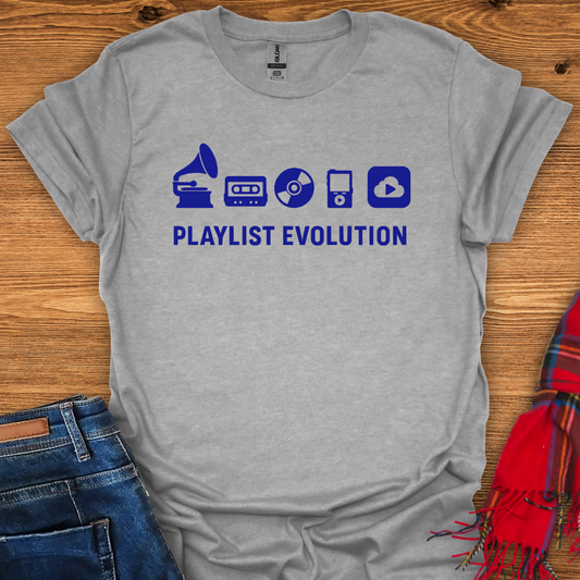Playlist Evolution T-Shirt