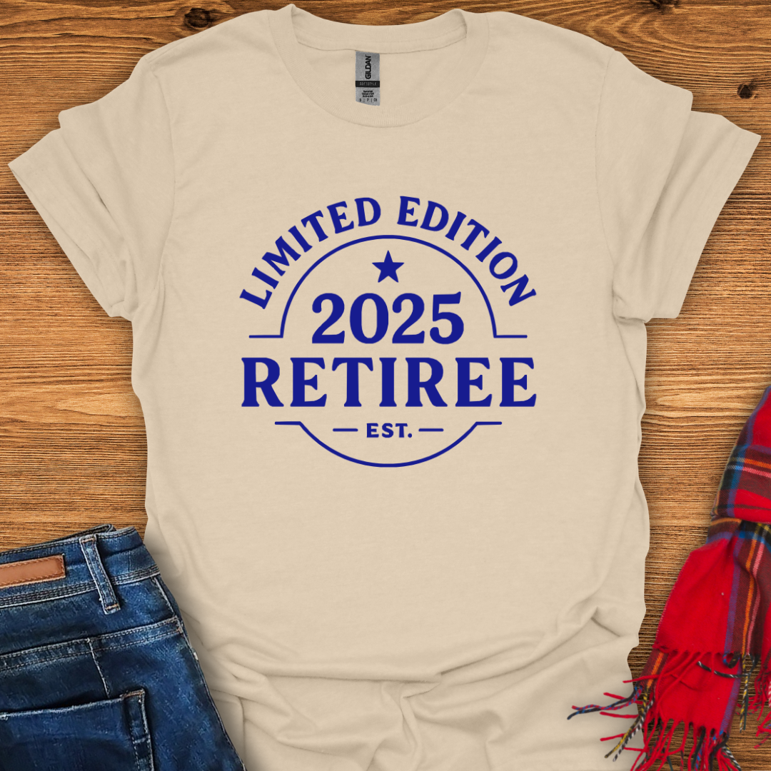 2025 Retiree T-Shirt