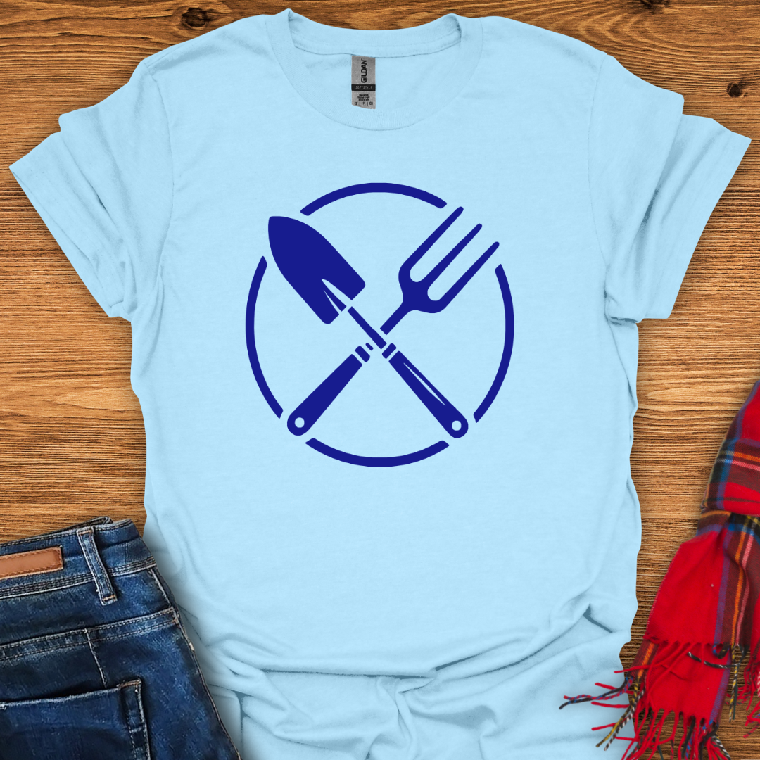 Garden Tools Emblem T-Shirt